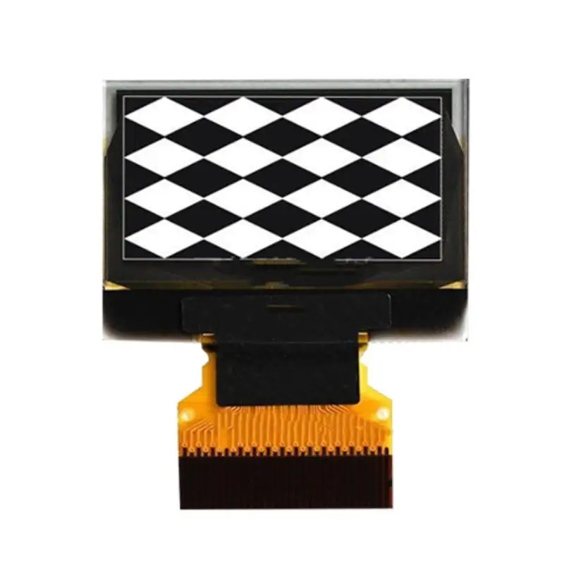 IPS 0.96 Inch 30PIN SPI White PM OLED Screen SSD1306 Drive IC 128*64 Parallel/I2C UP Interface