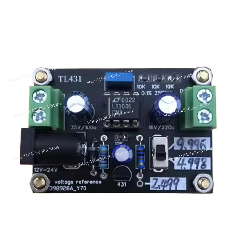Precision Voltage Reference Board with AD584/LM399 Chip for Multimeter Calibration & Testing