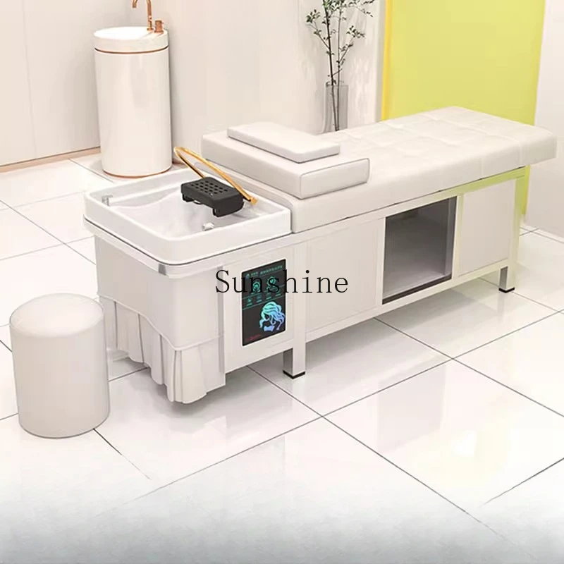 

Thai barber shop special beauty salon constant temperature water circulation stainless steel fumigation bed