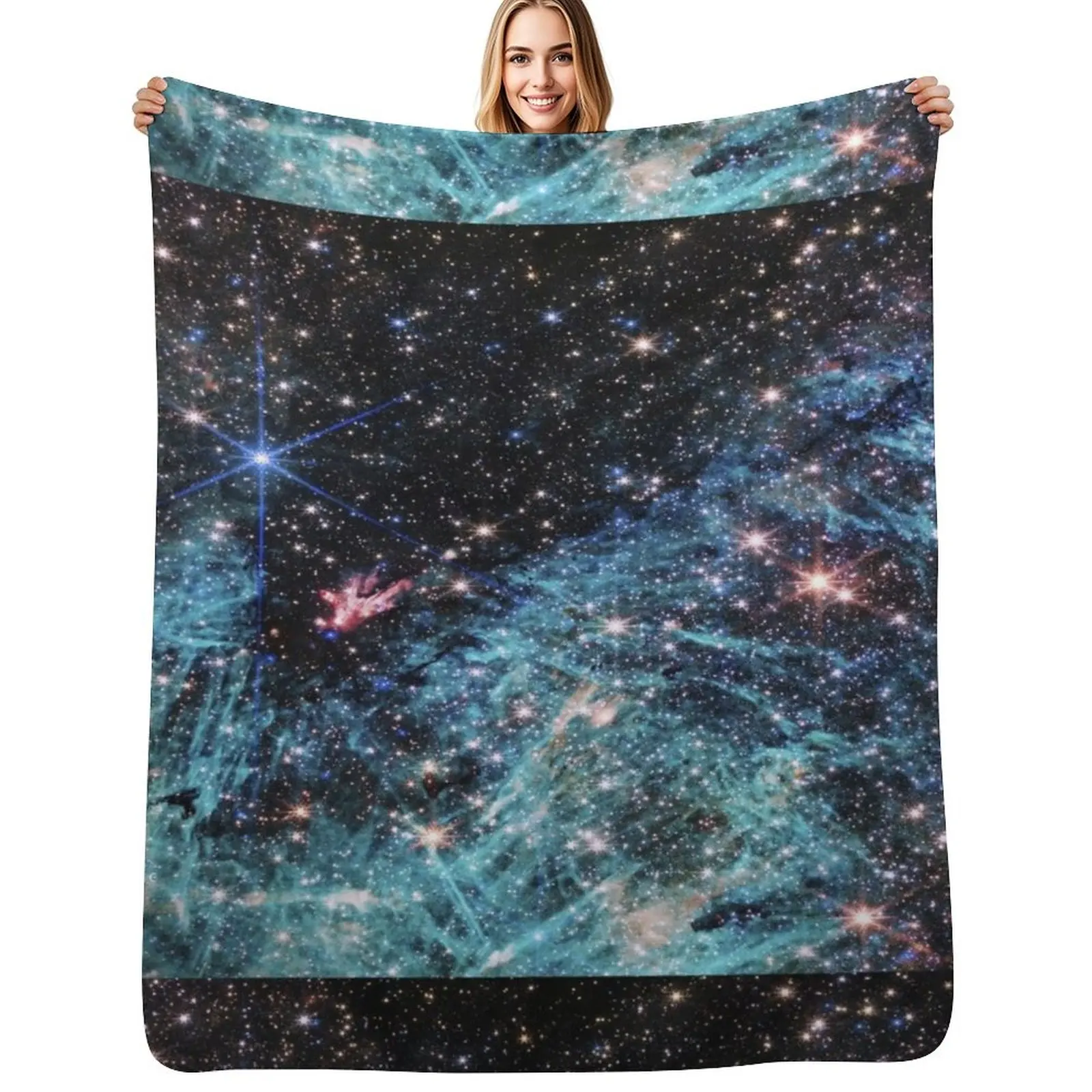 

Sagittarius C (James Webb/JWST) a space poster Throw Blanket for babies Tourist funny gift Heavy Blankets