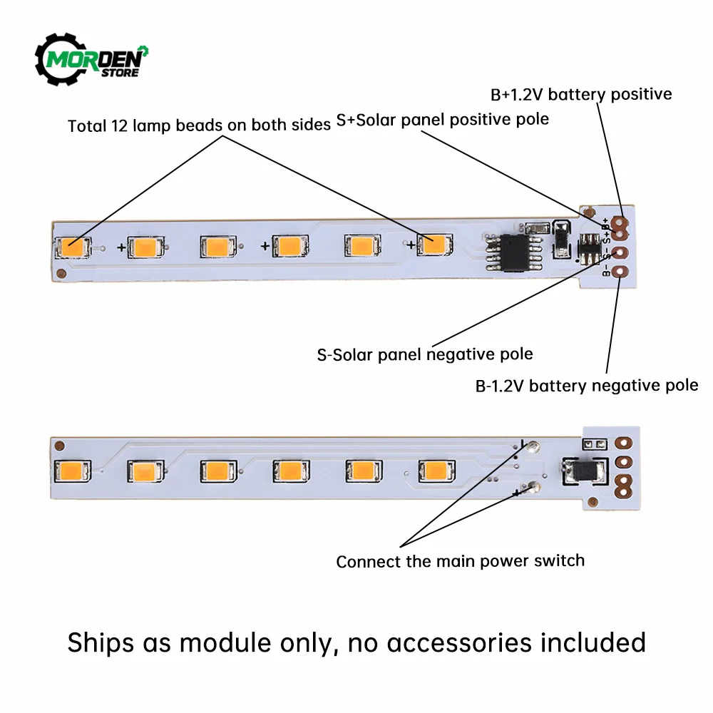 2PCS 12LED 1.2V  Led Diode Flame Flash Candles Diode Light Lamp Board Pcb Decoration Bulb  Candle Flame Diy