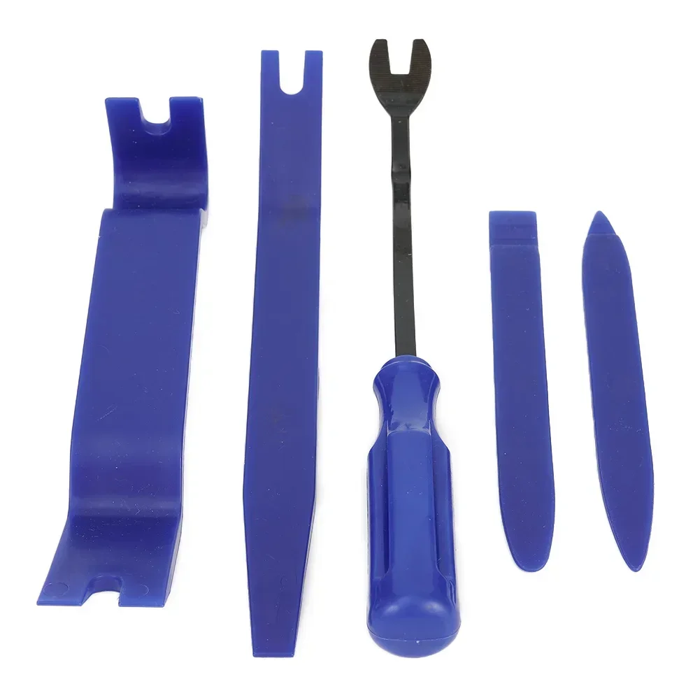 

5pcs/set Portable Car Panel Removal Tool Kit Nail Puller Radio Audio Door Pry Repair Clip Trim Dash Removal Installer Hand Tool