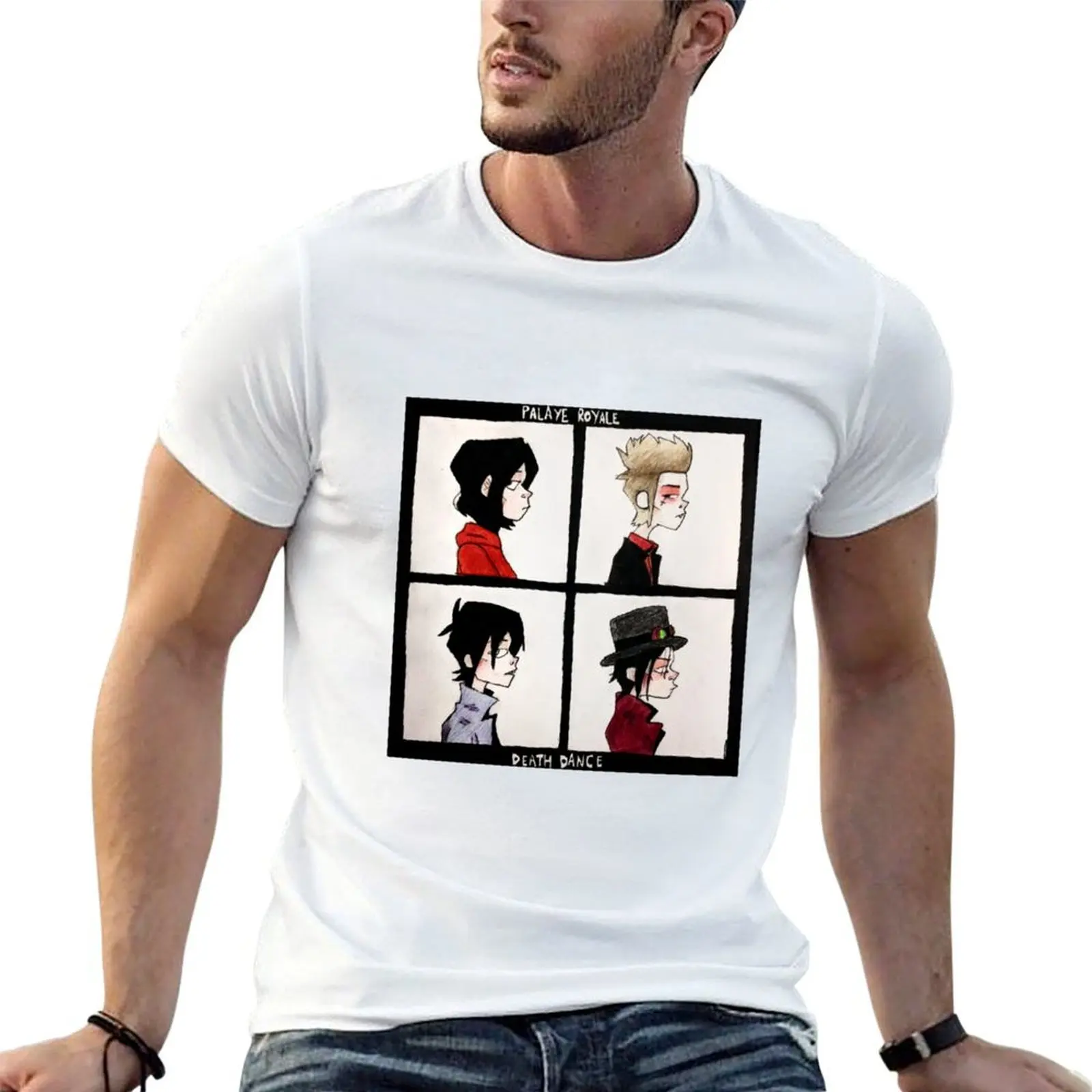 

Palaye Royale Death Dance T-Shirt t shirts for man slim fit man t shirts for men t shirt for man 100 percent cotton T-shirt