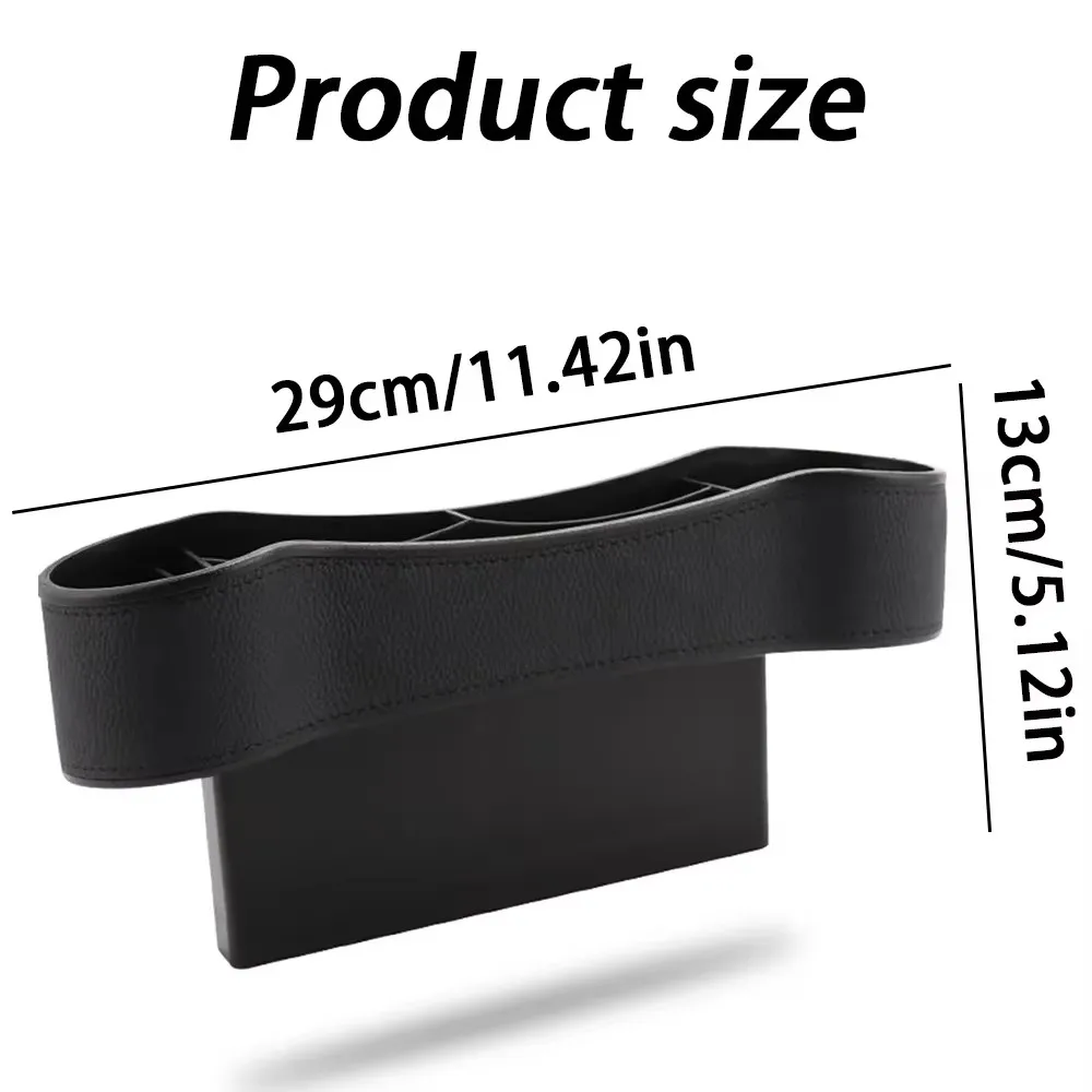 1 قطعة مقعد السيارة شق صندوق تخزين مقعد الفجوة شق حشو حامل ل محفظة الهاتف شق جيب صندوق تخزين السيارة اكسسوارات السيارات جديد