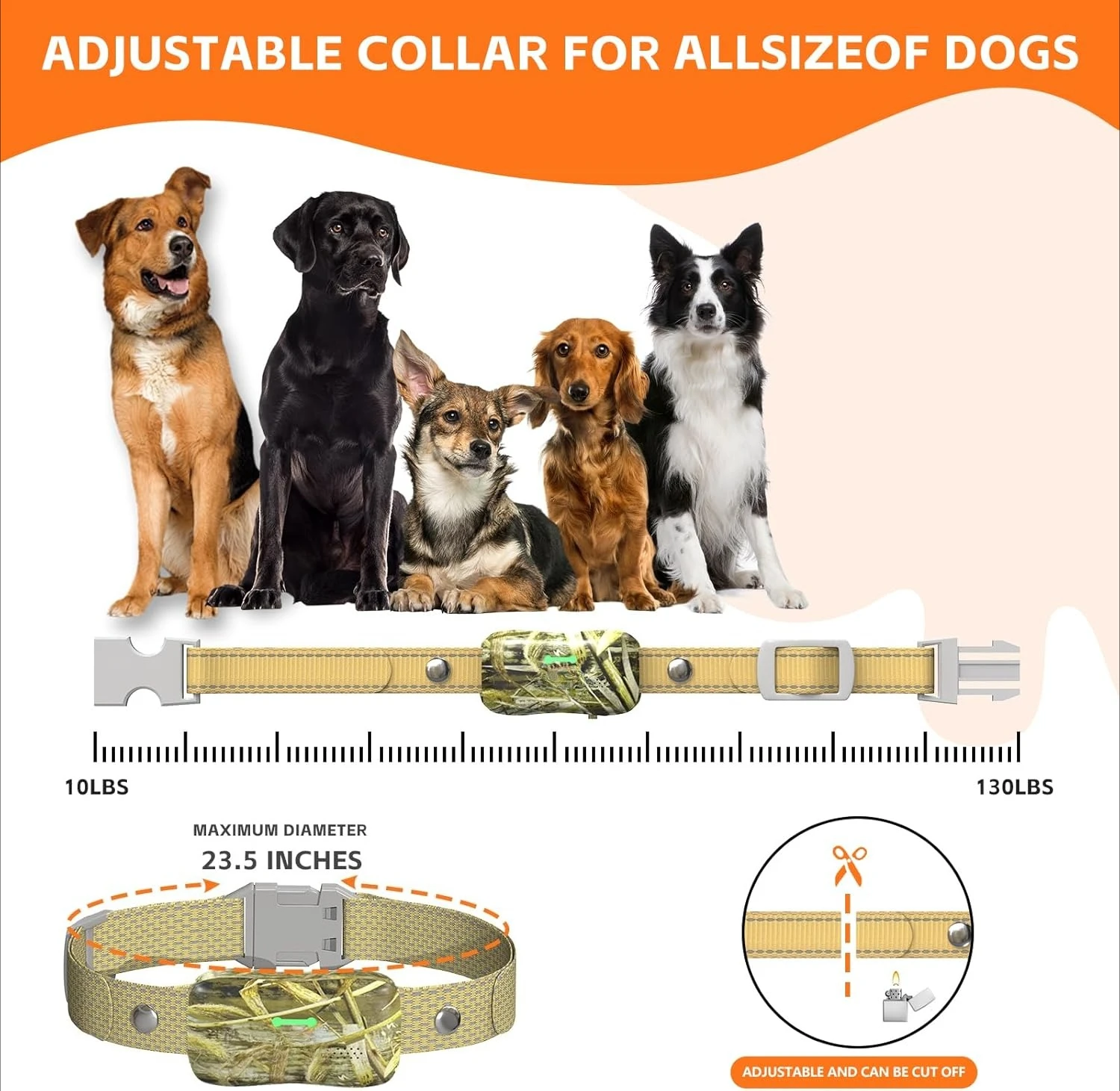 نظام سياج الكلب اللاسلكي لـ 2 أسوار كهربائية للكلاب طوق تدريب مع طوق الصدمات عن بعد للكلاب بالموجات فوق الصوتية · الساخن #6