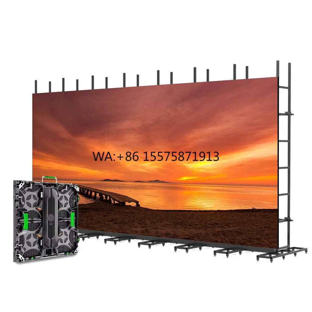 

Customizable Professional Custom Outdoor 4m X 3m Rental Led Display Advertising Screen Wholesale P3.91 Outdoor Rental LED Displa