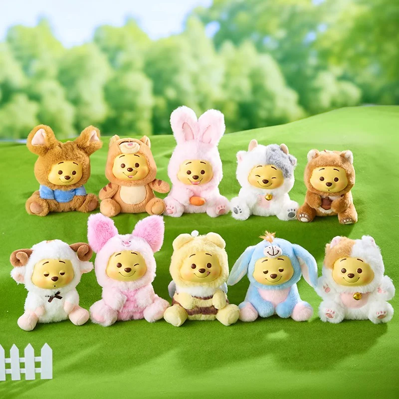 

В наличии виниловые куклы Winnie The Naughty Party, подвески для кукол, слепые коробки, статуэтки, милые модели, украшение для подарков на день рождения