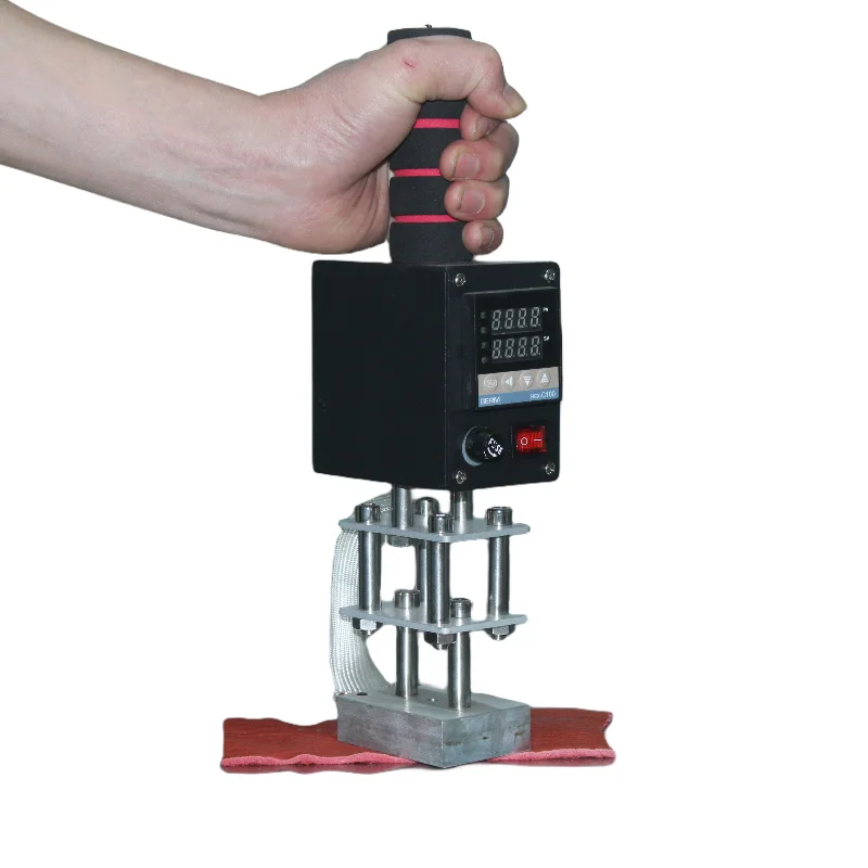 حار ختم آلة يده احباط البرنز معدات سهلة مقبض شعار أداة الختام العلامة التجارية آلة طباعة SHENLIN حزمة المبرمج