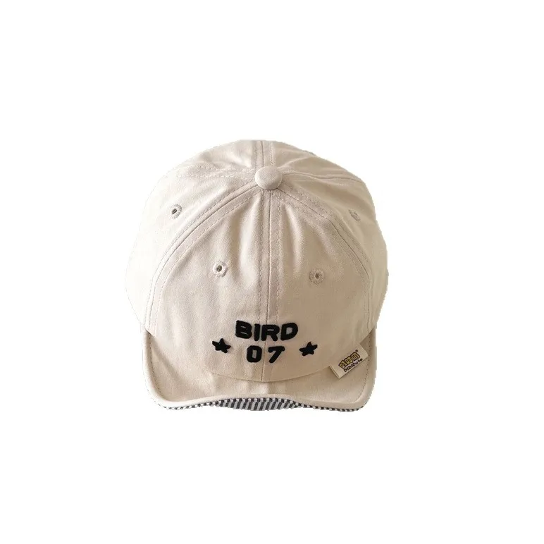 Корейская детская шапка для малышей 6-24 месяцев, весенне-осенняя, новая модная модель с буквами, защитная от солнца, детская солнцезащитная шляпа