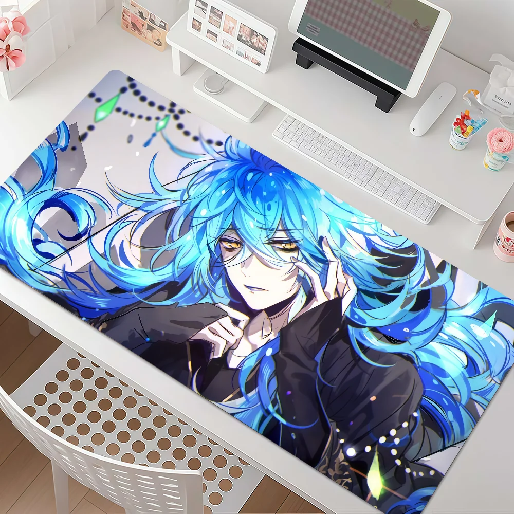 T-twisted W-wonderland Game Mouse Pad Anti Slip Rubber Edge Locked Thickened Laptop Gaming Desk Mat