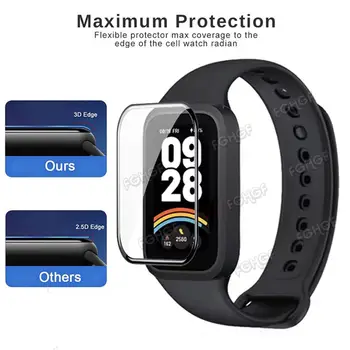 Ochranná fólie proti poškrábání pro Xiaomi Mi Band 9 Active s plným pokrytím pro Redmi Band 3, příslušenství (ne sklo) 6 nejlepší prodej LCD displej náramku Mi Band 3 - №5