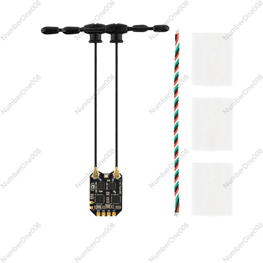 

Fixed wing drone receiver for RP4TD ELRS 2.4G diversity receiver RP4