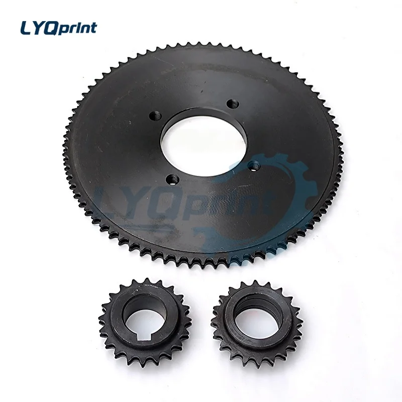 

Мотор для фальцевальной машины 660, двухрядное подвесное колесо и двойная цепная передача для Zihong