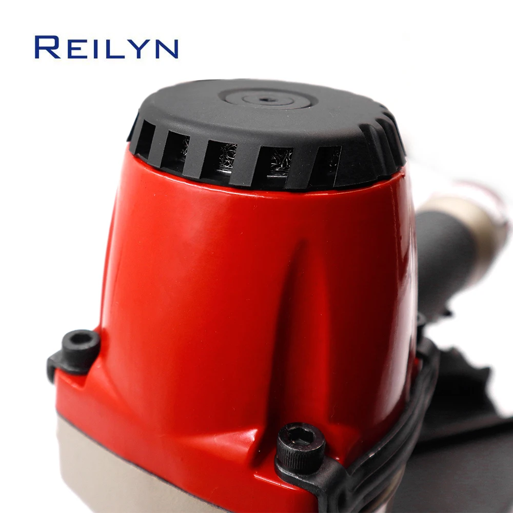 Reilyn Coil Nail Gun CN565B 15 Degree Flat wire welded Pneumatic Nailer for Roofing Sheathing Siding Board Woodworking Tools