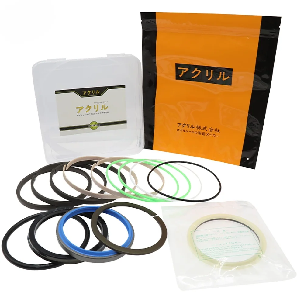 

SK200-8 Excavator Hydraulic Cylinder Boom Seals Kit YN01V00151R300 for Hydraulic Cylinder Repair kit