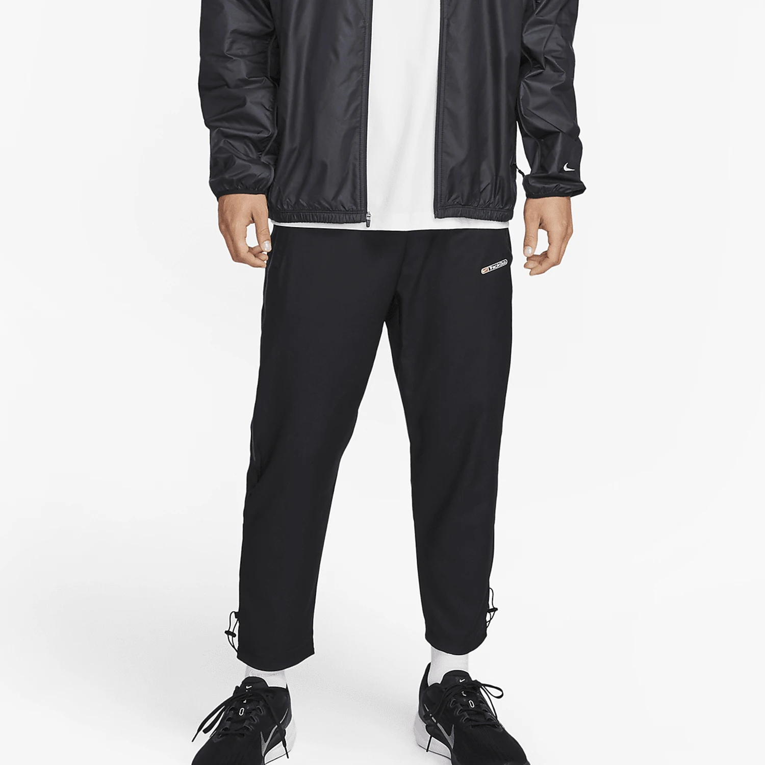 

Оригинальные мужские спортивные брюки Nike, осень 2023, новые дышащие тканые спортивные брюки FB5504-010