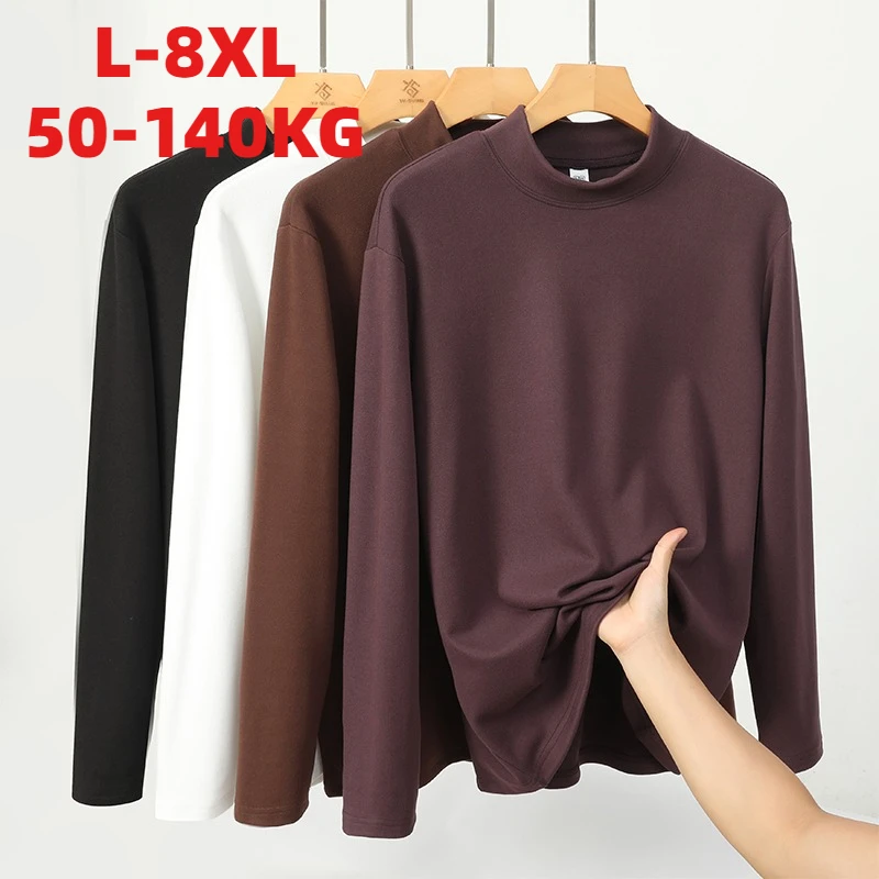 

Thickened Half High Collar Sweatshirt Pure Color Casual Warm Base Shirt for Men And Women Spring Autumn Versatile Comfortable
