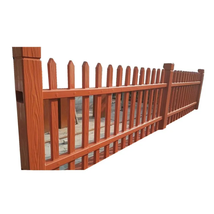 Precast Garden Decorative Concrete Picket Fence Molds For Sale