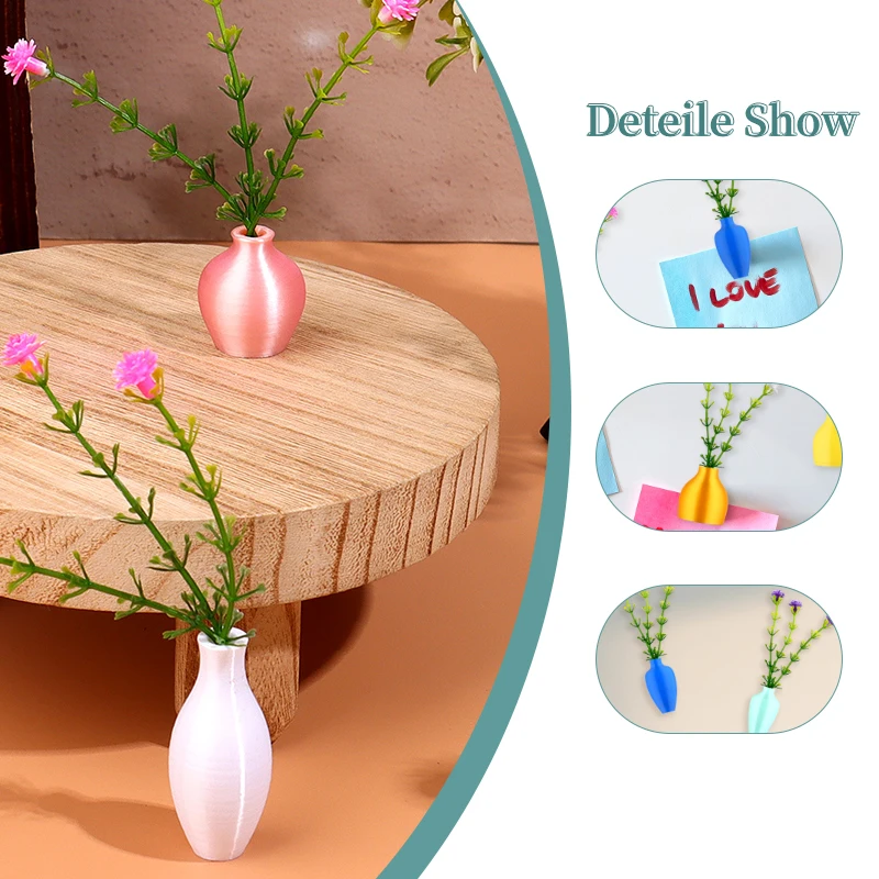 10Sets Cute Mini Va… - image