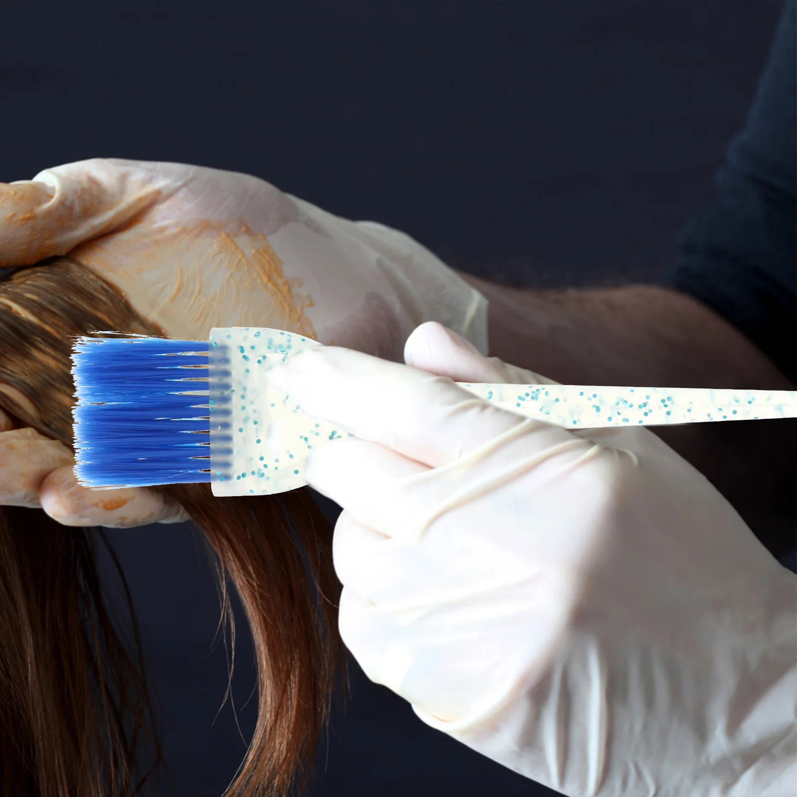 

1Set Hair Dyeing Brush and Bowl Kit Professional Hair Color Tool Salon Hairdressing Accessory Hairdressing Accessory