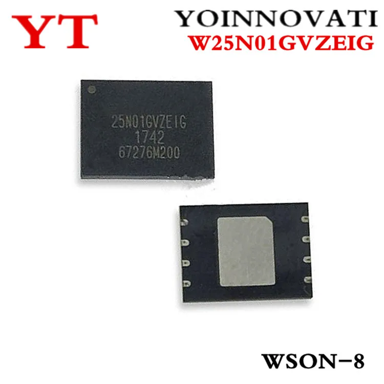 

10pcs/lot W25N01GVZEIG WSON8 W25N01GVZE IC Best quality