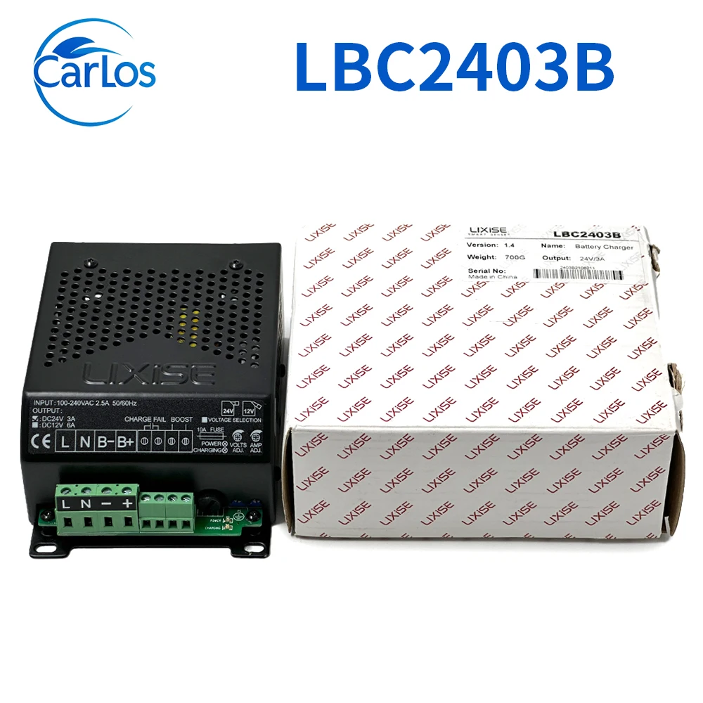 Lixise LBC2403B Diesel Genset Battery Charger Power supplies Dual Voltage Smart Battery Chargers