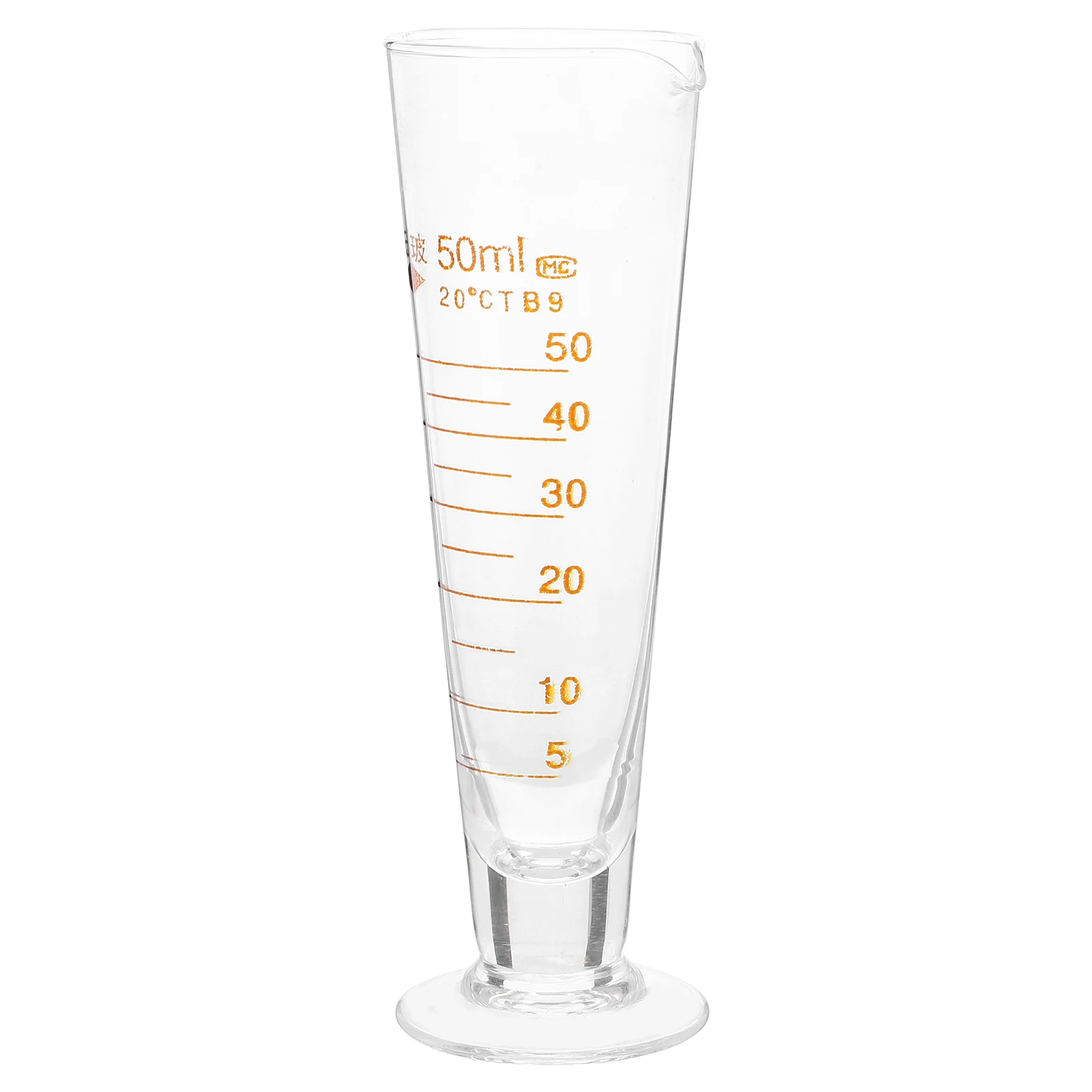 

Glass Graduated Cylinder Laboratory Measuring Cup Scale Chemistry Experiments Liquid Measuring Tool Lab Glassware