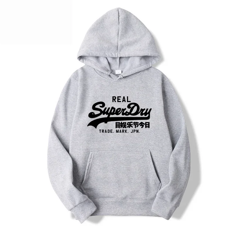 Fashion Trend Brand Cartoon Graphic Superdry Letter Print Couple Hoody Pullover Hoodie Sweatshirts Hip Hop Harajuku Streetwear