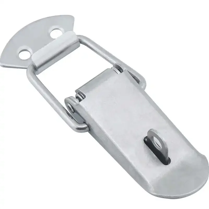 1Pcs Hardware Tool Buckle Lock Buckle Lock Stainless Steel Duckbill Hook Lock Metal Spring Buckle Padlock 90 Degree Pull Buckle
