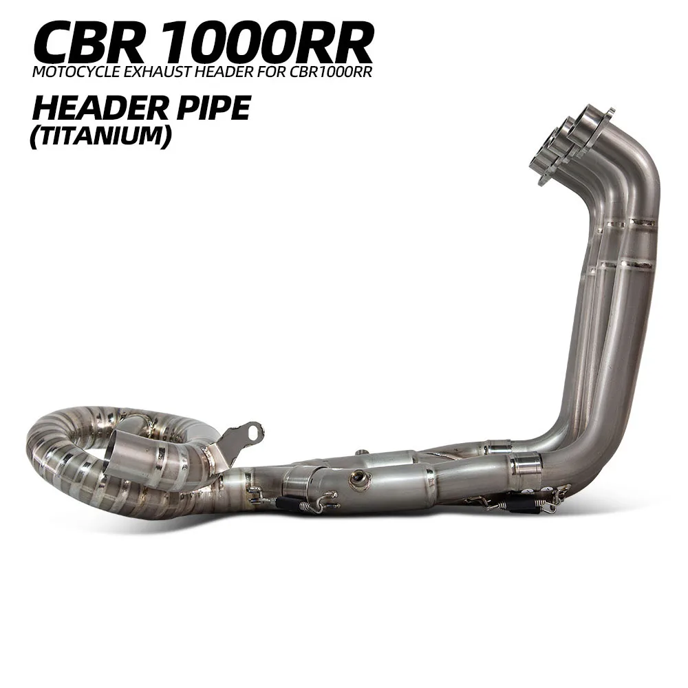 

Выпускные коллекторы CBR1000RR для Honda CBR1000 RR SP 2017 2018 2019, титановая передняя труба для суперспортивных мотоциклов