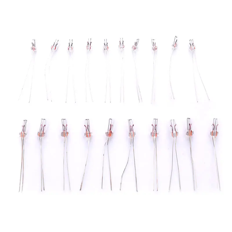 

10pcs Miniature Automobile Instrument Lamp 12V T3T4 Lamp Light Bulb Incandescent