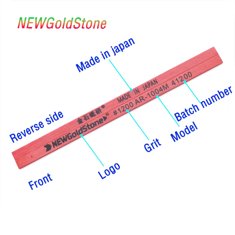 Polem Japan Newgoldstone 1004/1006/1010/D3 Keramische Vezel Steen Groothandel Wetsteen Japan Origineel