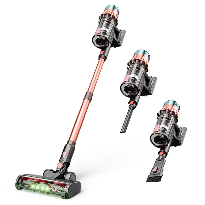 Upright Powerful Handheld Cleaning Vacuums Stick 550w Cordless Vacuum Cleaner for Home Bed Carpet Pet Hair Clean