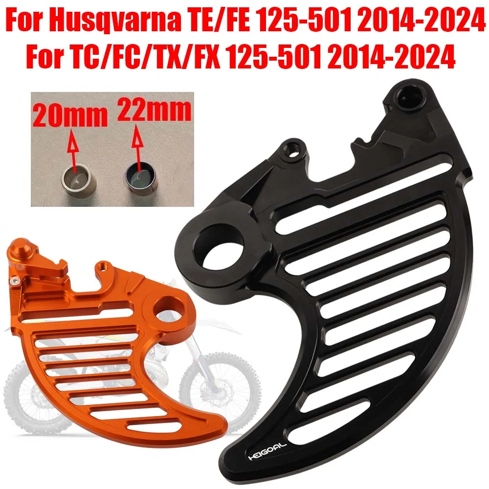 For Husqvarna TC FC TX FX TE FE 125 150 250 300 300i 350 450 501 TE300 TE250 FE350 Motorcycle Rear Brake Disc Guard Protector