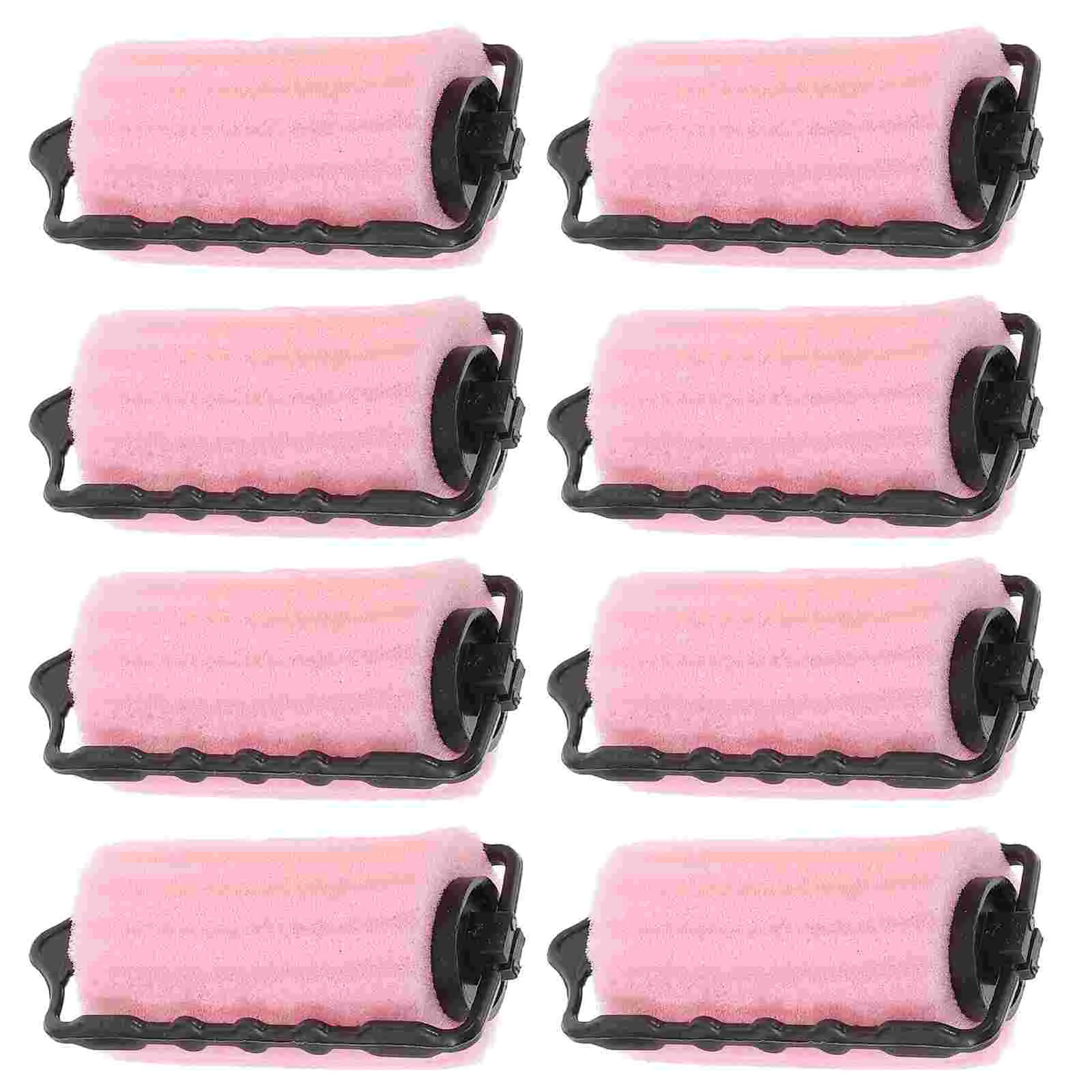 8 Pcs Foam Hair Rollers Sponge Curler for Volume Curling Iron Plastic Women's