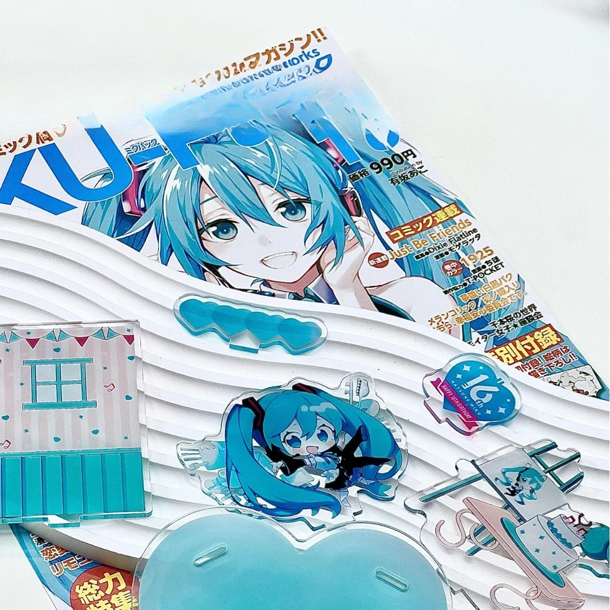 Hatsune Miku Marke Anime drei dimensionale Acryl Kombination Tisch dekoration Geschenk