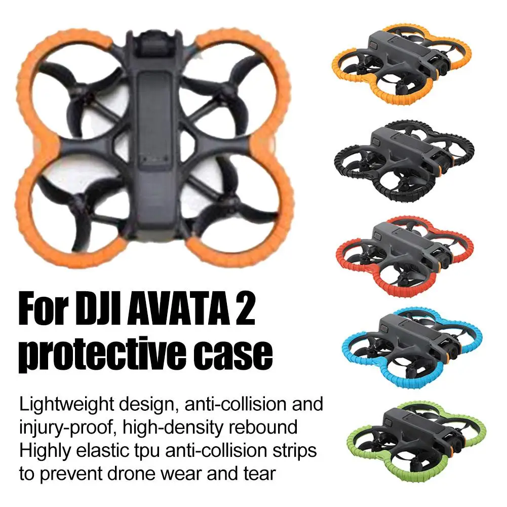 Propeller Guard Suitable for dji AVATA 2 High Elastic TPU Anti-collision Strip, Anti-scratch To Prevent Drone Wear And Tear D3J7