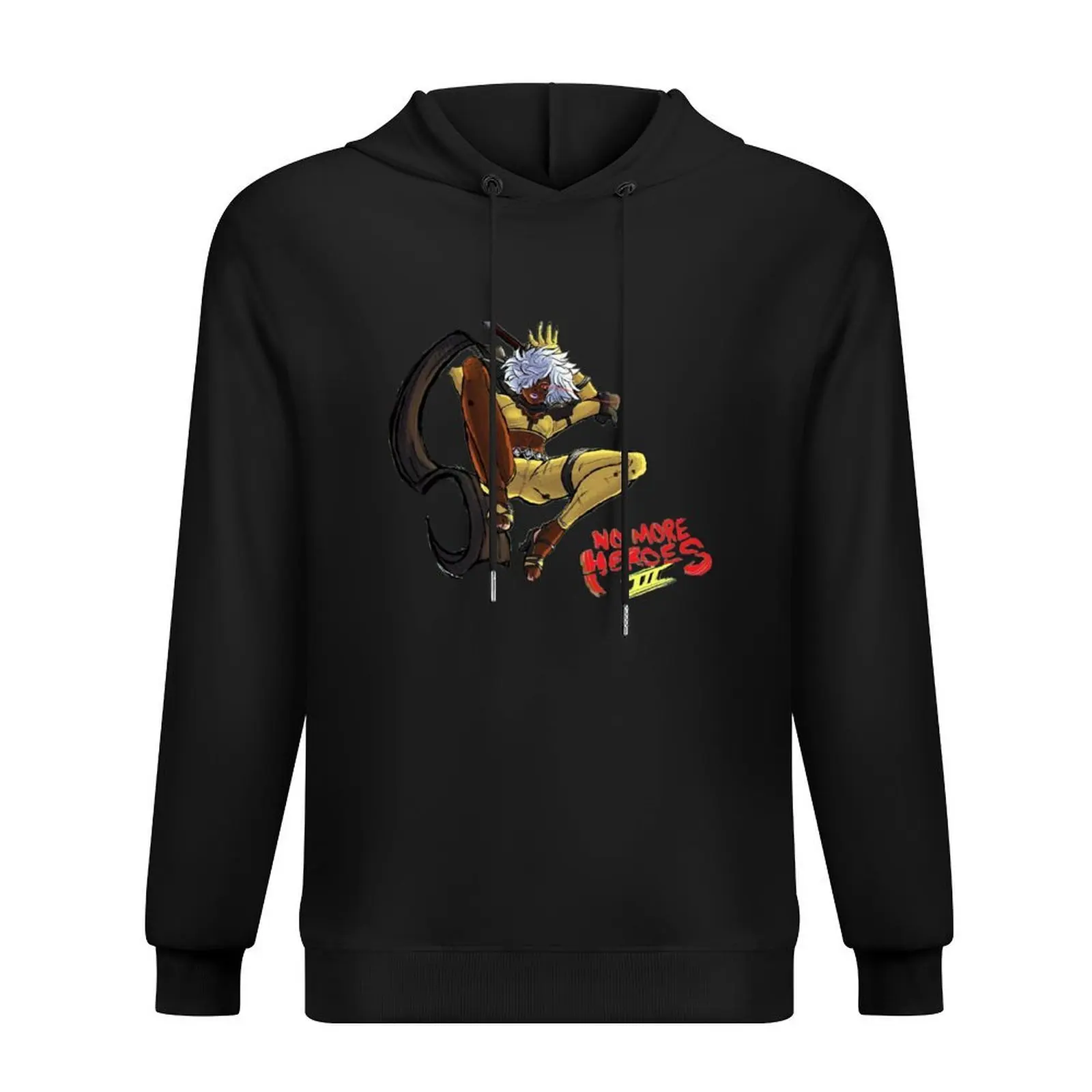 

No More Heroes Sign Hoodie men clothes aesthetic clothing male clothes korean autumn clothes new in hoodies & sweatshirts