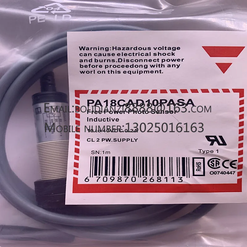 

The brand-new original sensor PA18CAD10PASA PA18CAD10NASA One year warranty in stock