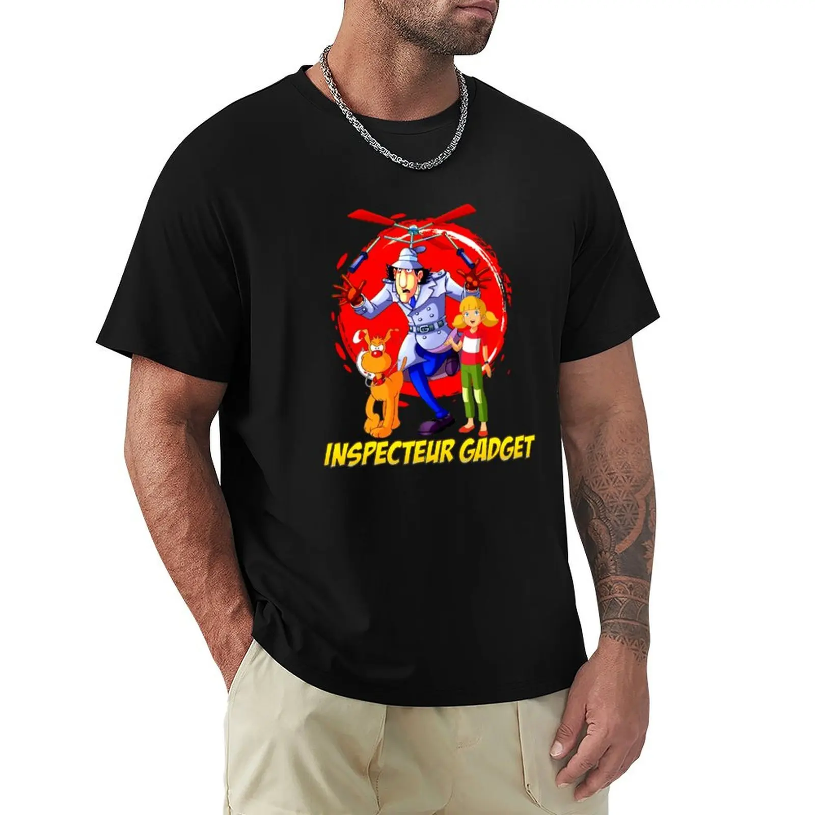 Inspector Gadget T-Shirt Christmas Casual Tee Shirt