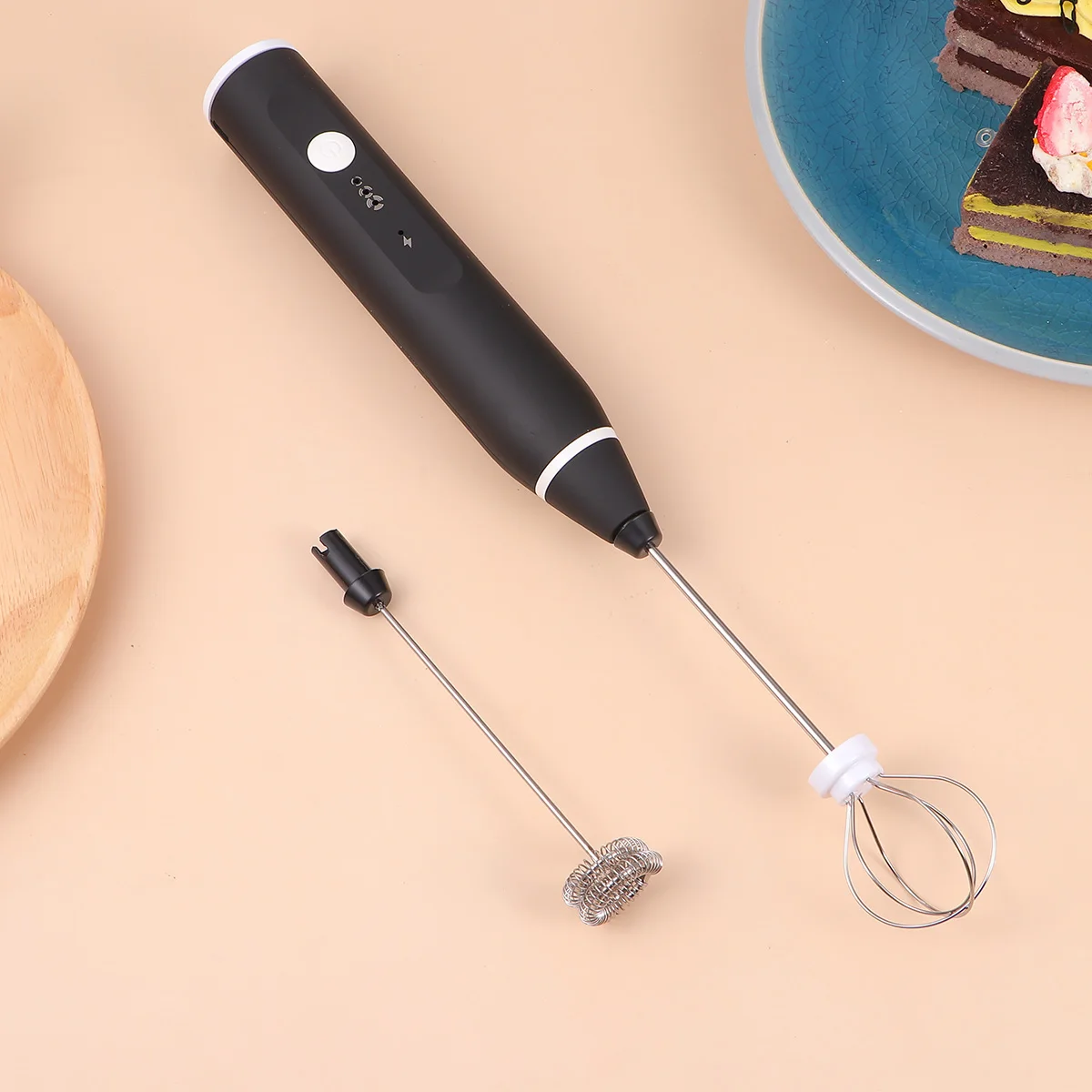 

Rechargeable Blender Milk Foamer Egg Whisk Stirrer Maker Mixer Electric Handheld Versatile Rechargeable Whisk Egg Blender Micro