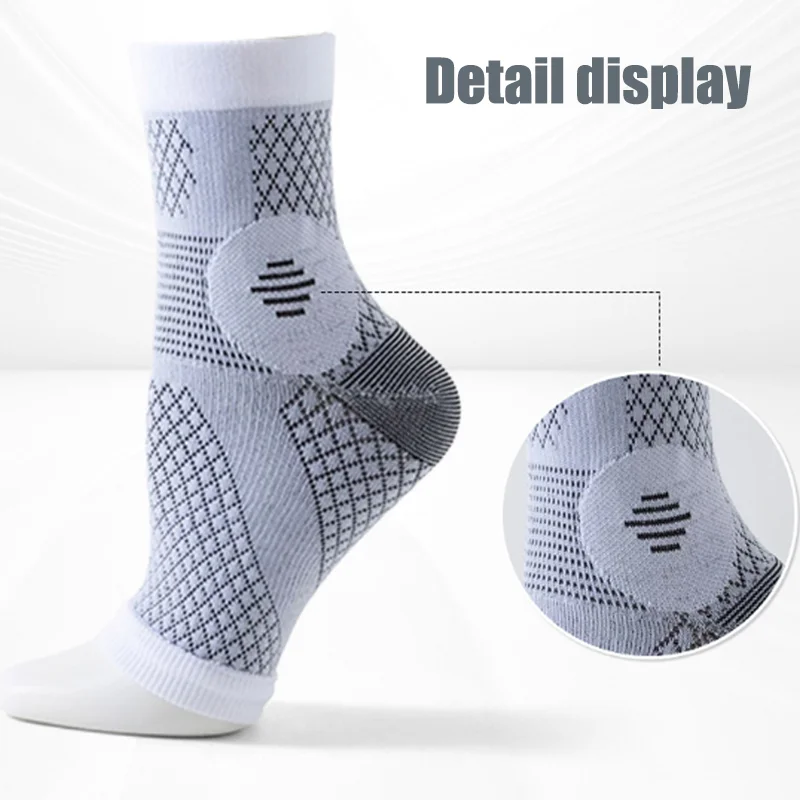 Meias de Tornozelo Esportivas - Ankle Brace Sock avaliação e preço