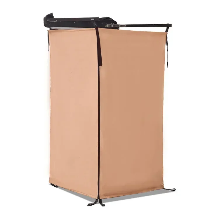 Outdoor Car Side Bath Tent Shower Tent Car Bath Tent Folding Portable Camping Portable Toilet Changing