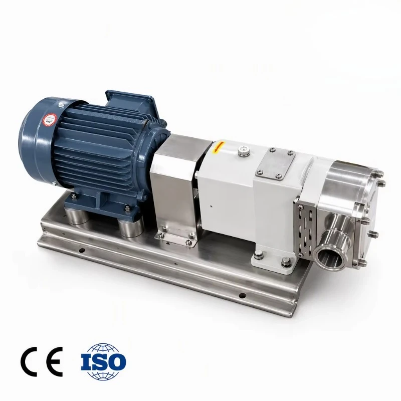 Compact Marine Rotary Lobe Pump for Ship Fuel Oil and Bilge Water Transfer Reliable