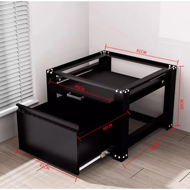 Base de support, meuble rehaussant, machine à laver, armoire à tiroirs