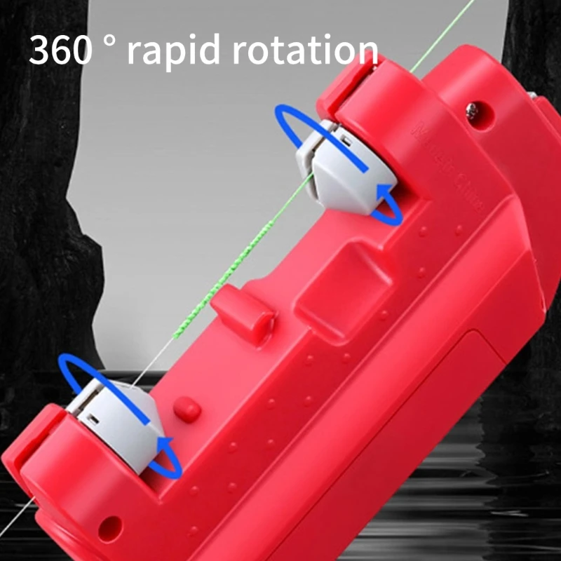 

Fishing Line Knotting Assist Tool Electric Knotter Line Knot Tying Machine