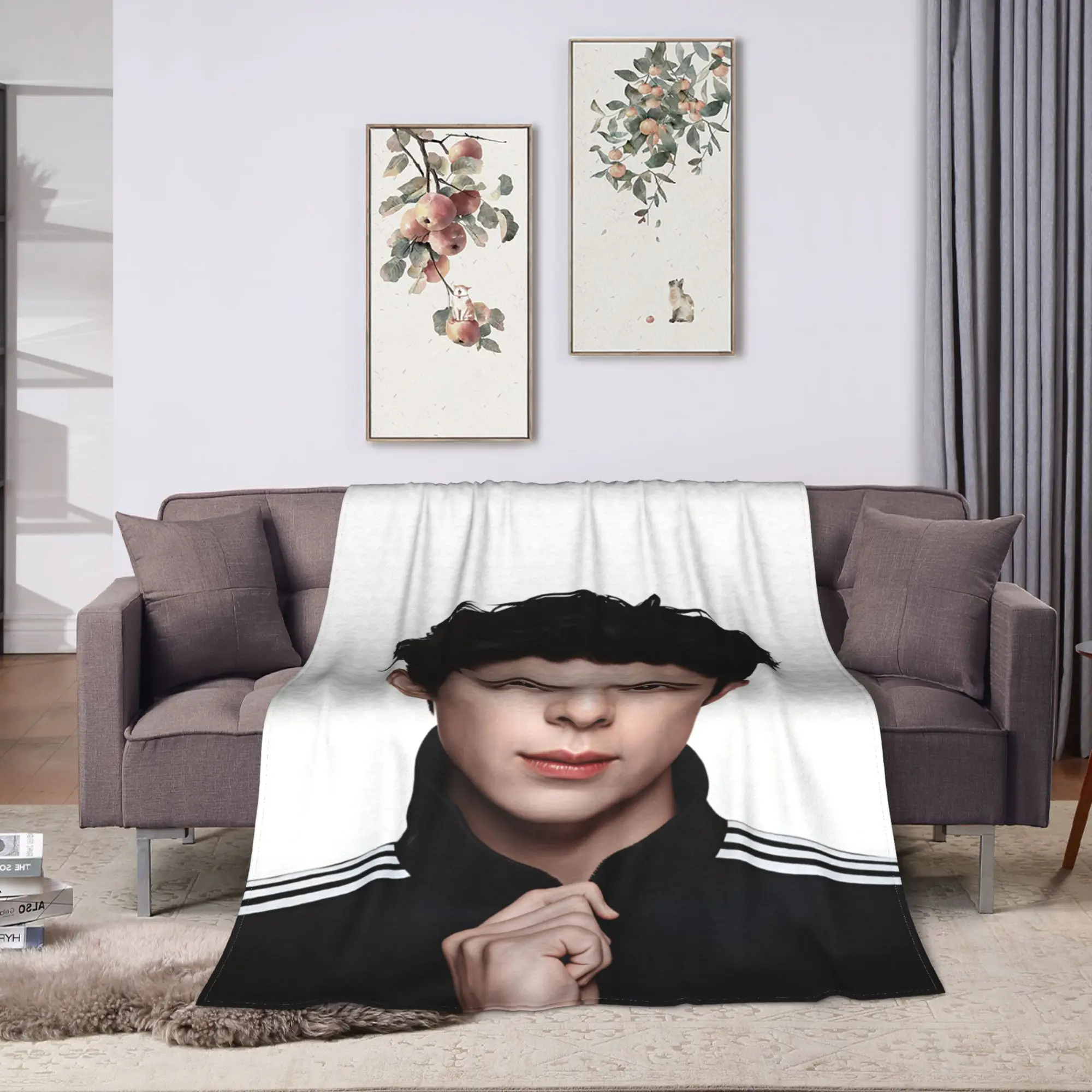 Wang Hedi Dylan Wang Actor Blankets Winter  Soft Cozy Throw Blanket For Boy Girl Home Decor Flannel Bedspread Bed Cover