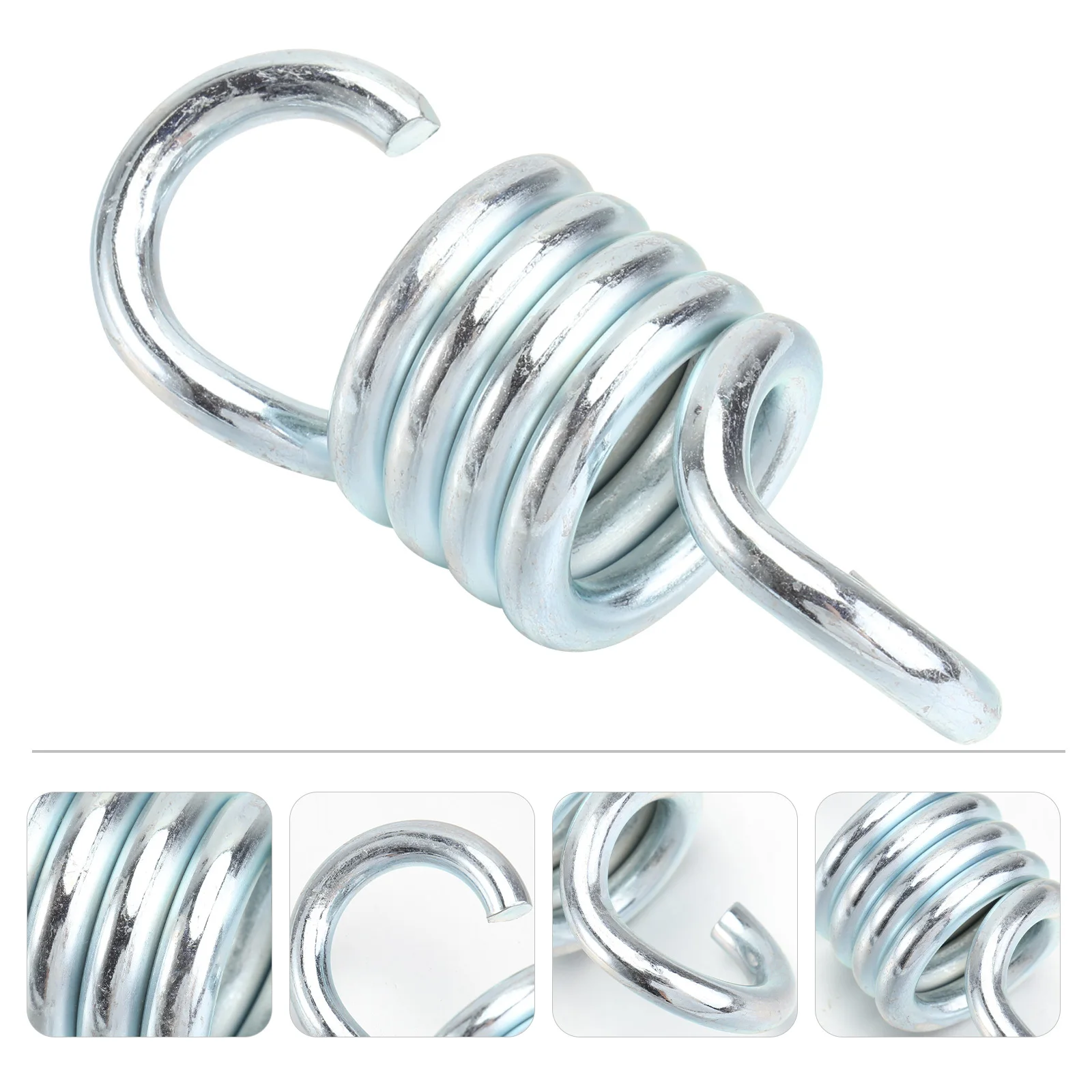 

2 pcs Spring For Hammock Chair Hanging Heavy Duty Steel Porch Swing Coil Mounting Swivel Hook 8Mm Noise Vibration Resistant
