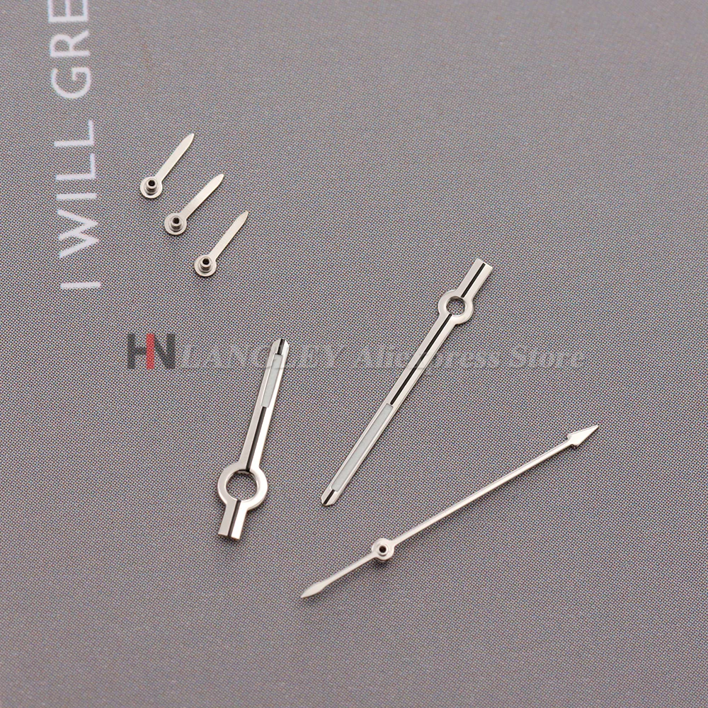 VK63 Watch Hands Silver Rose Gold 6-Hands Fit For VK63 Quartz Movement Green Luminous Watches Parts Pointer Watch Accessories