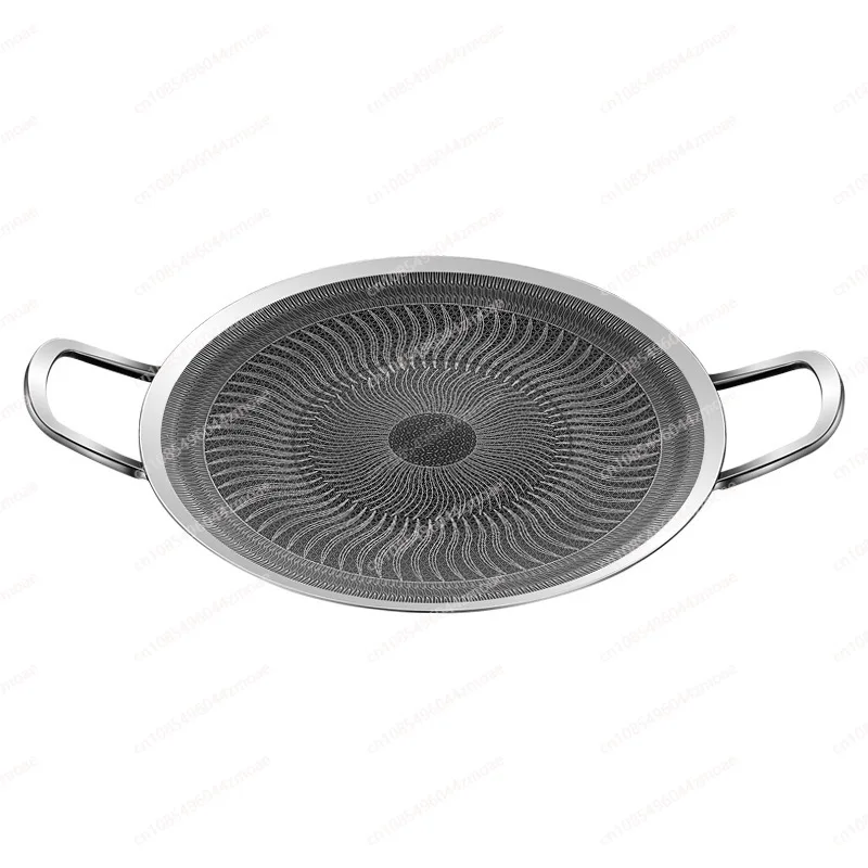 

316 stainless steel baking pan, non-stick pan, special for cassette furnace, teppanyaki